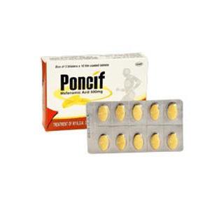 Poncif 500mg (Acid Mefenamic) DHG (H/30v)