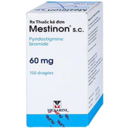 Mestinon Pyridostigmine 60mg Menarini (c/150v)