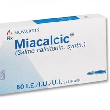Miacalcic inj (Calcitonin) 50ui/ml Novartis (H/5 ống)