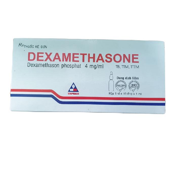 Dexamethasone 4mg/ml Vinphaco (Lốc/10H/10 ống)