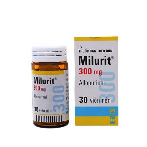 Milurit  300mg (Allopurinol ) Egis (C/30v)