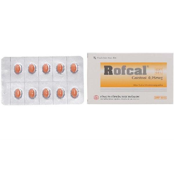 Rofcal 0.25mcg (Calcitriol) OPC (H/30v)