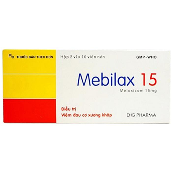 Mebilax 15 (Meloxicam) DHG Pharma (H/20v)