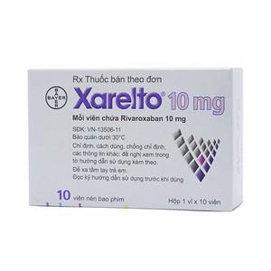 Xarelto 10mg (Rivaroxaban) Bayer (H/10v) CTY
