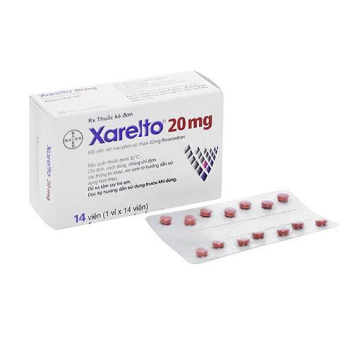 Xarelto 20mg (Rivaroxaban) Bayer (H/14v) CTY