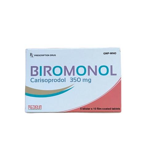 Biromonol (Carisoprodol) 350mg Medisun (H/50v)