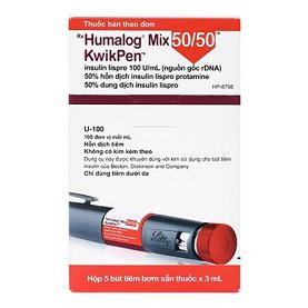 Humalog Mix 50/50 (Insulin) Kwikpen (H/5 bút)  