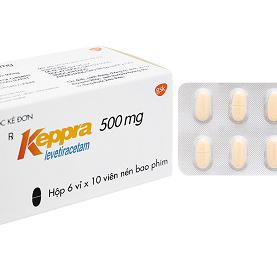 Keppra 500mg( Levetiracetam) UCB England (H/60v)