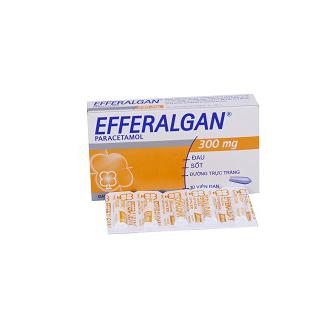 Efferalgan 300mg Suppo (Paracetamol) Bristol (H/10v)