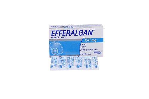 Efferalgan 150mg suppo (Paracetamol)  Bristol (H/10v)