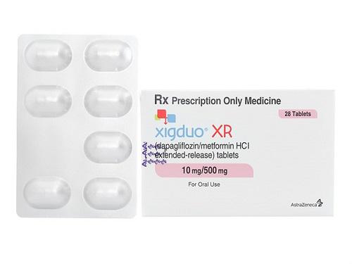 Xigduo XR 10mg/500mg (Dapagliflozin,Metformin) Astrazeneca (h/28v)