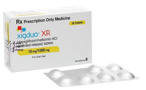 Xigduo XR 10mg/1000mg (Dapagliflozin,Metformin) Astrazeneca (h/28v)