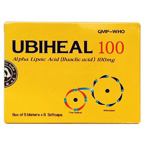 Ubiheal 100 (Thioctic acid) Nam hà (h/30v)