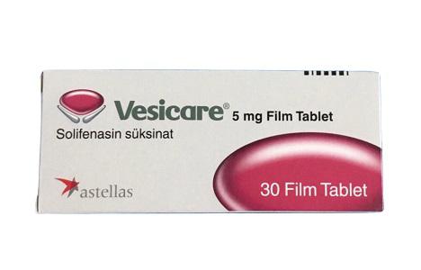 Vesicare 5mg (Solifenacin Succinate) Astellas  (H/30v) TNK