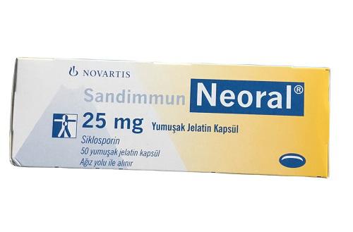 Sandimmun Neoral 25mg (Ciclosporin) (H/50v)  TNK