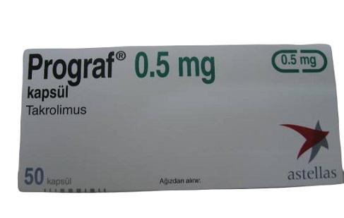 Prograf 0.5 mg (Tacrolimus) Astellas (H/50v) TNK