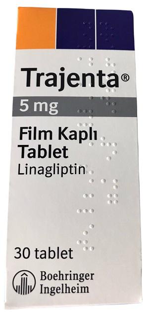 Trajenta 5mg (Linagliptin) Boehringer Turkey (H/30V)