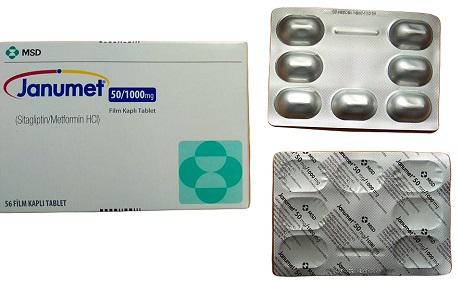  Janumet 50mg/1000mg (Metformin, Sitagliptin) MSD (H/56v) TNK