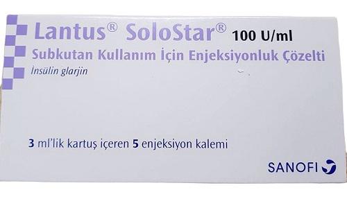 Lantus Solostar 100IU/ml (Insulin) Sanofi Turkey (H/5 But/3ml)