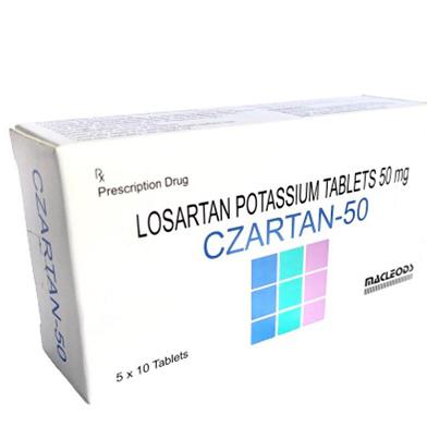 Czartan 50mg Losartan Macleods (h/50v)