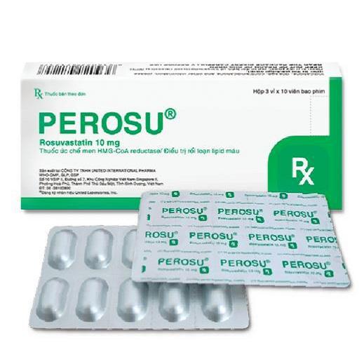 Perosu 10 (Rosuvastatin) United (H/30v)