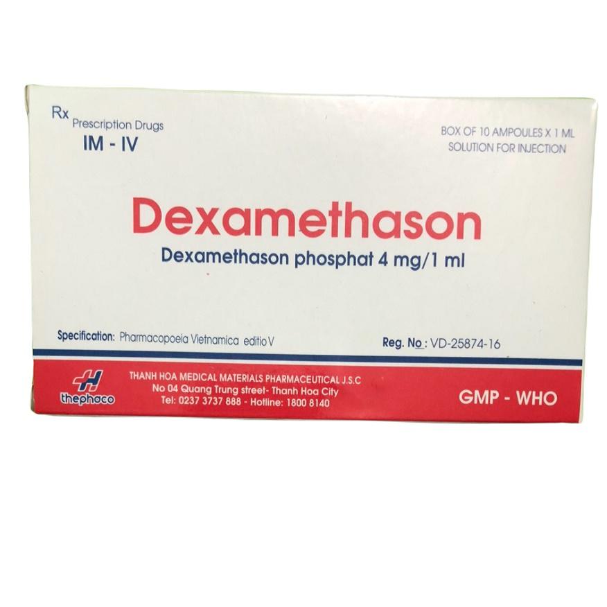 Dexamethasone 4mg/ml Thephaco (H/10 ống)