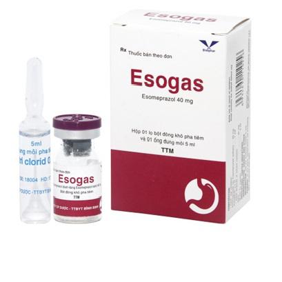 Esogas 40mg (Esomeprazol) Bidiphar (H/1 lọ+1dm)