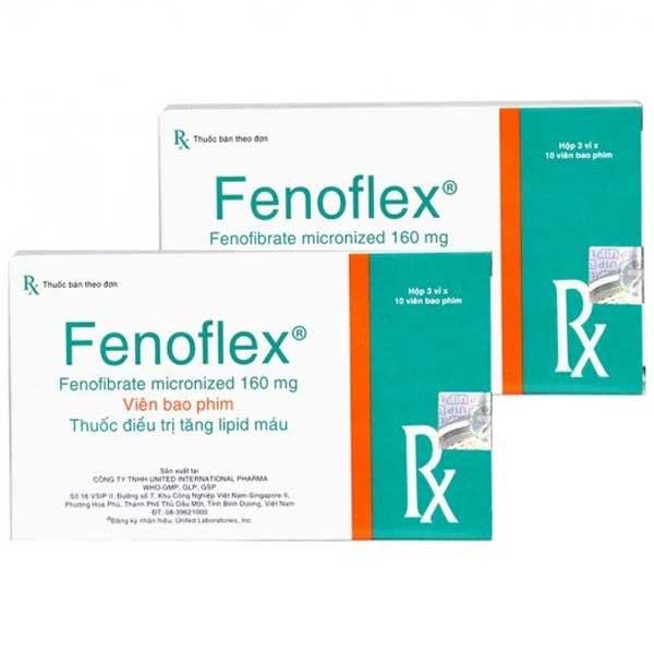 Fenoflex 160 (Fenofibrate) United (H/30v)