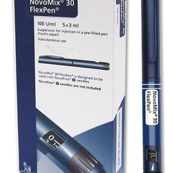 Novomix 30 Flexpen 100IU/ml ( Insulin) Novo Nordisk (H/5bút)