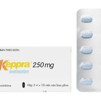 Keppra Levetiracetam 250mg tablets Gsk (h/30v)