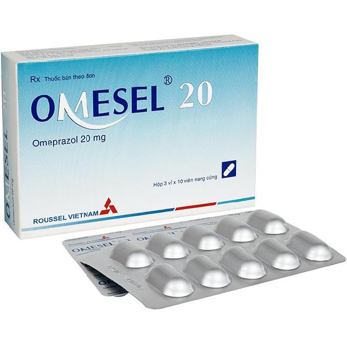 Omesel 20 (Omeprazol) Roussel (H/30v)