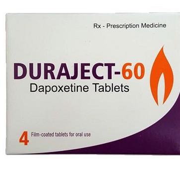 Duraject Dapoxetine 60mg Gracure  (H/4v)