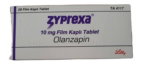 Zyprexa 10mg (Olanzapin) Lilly Turkey (H/28v)