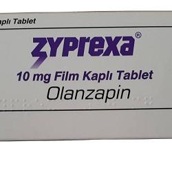 Zyprexa 10mg (Olanzapin) Lilly Turkey (H/28v)