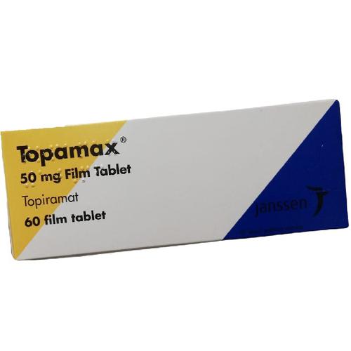 Topamax 50mg (Topiramate) Janssen Turkey (H/60v)