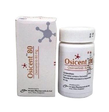 Osicent 80mg (Osimertinib) (H/Lọ 30V) INDIA