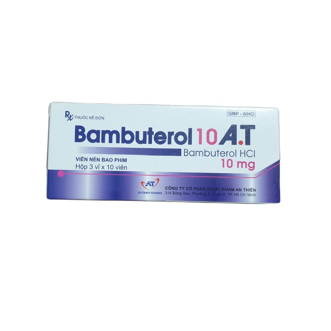 Bambuterol 10 A.T An Thiên (H/30v)