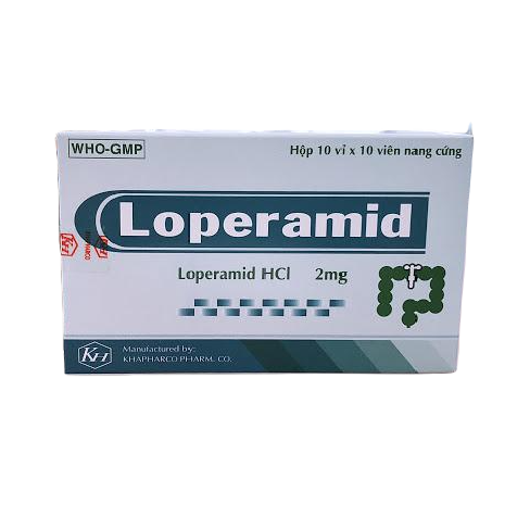 Loperamid 2mg Khapharco (H/100v)