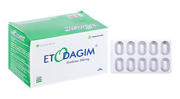 Etodagim 200mg (Etodolac) Agimexpharm (H/100 v)