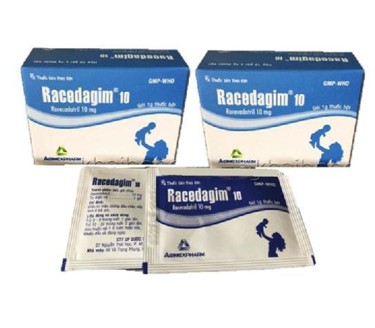 Racedagim 10 (Racecadotril) Agimexpharm (H/10 gói)