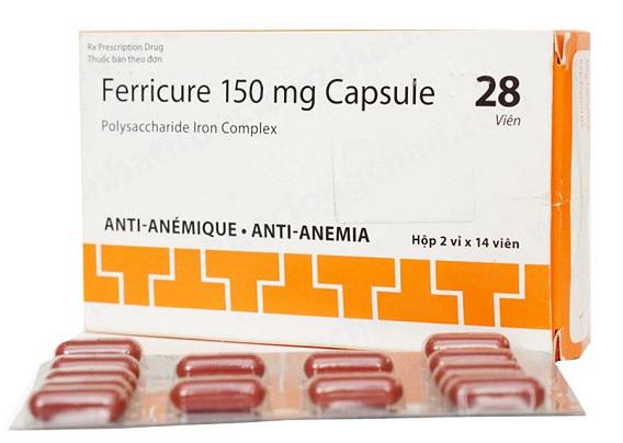 Ferricure 150mg Trenker_Bỉ (H/28v)