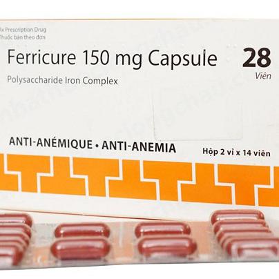 Ferricure 150mg Trenker_Bỉ (H/28v)