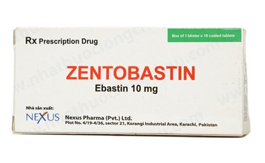 Zentobastin 10mg (Ebastin) Nexuspharma (h/10v)