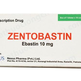 Zentobastin 10mg (Ebastin) Nexuspharma (h/10v)
