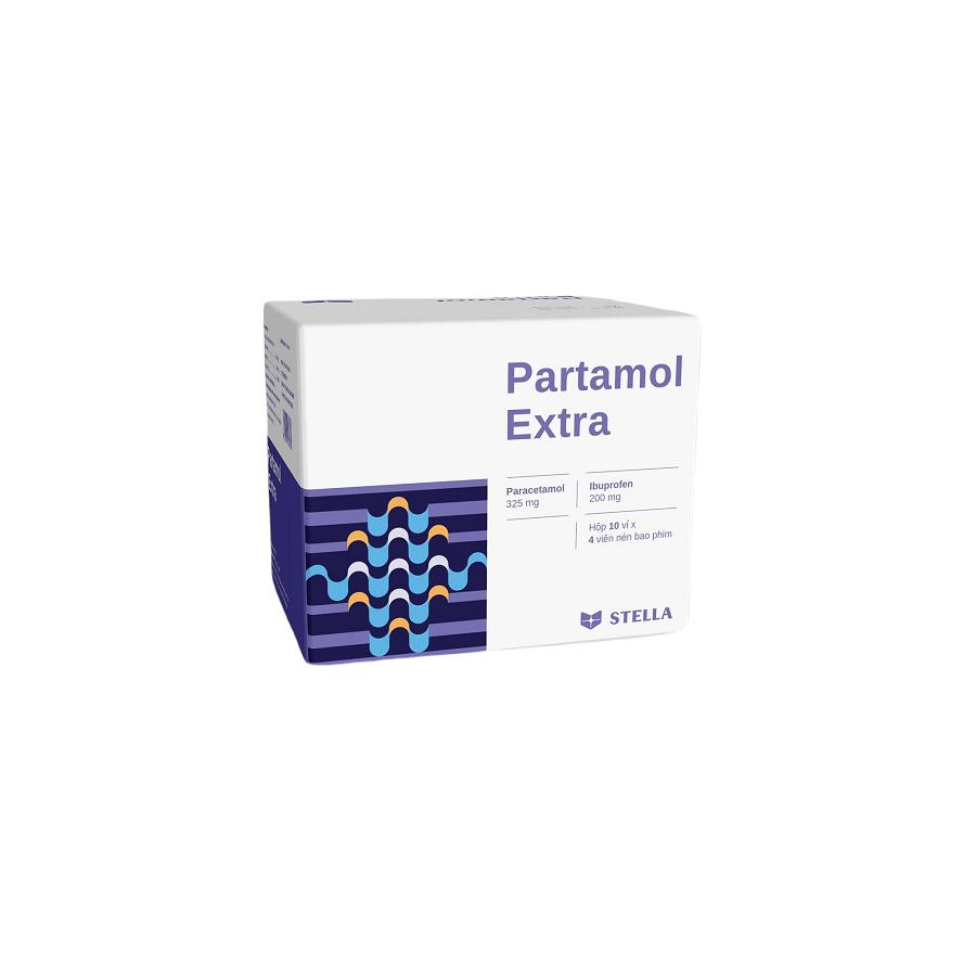 Partamol Extra 325/200 (Paracetamol, Ibuprofen) Stella (H/40v)