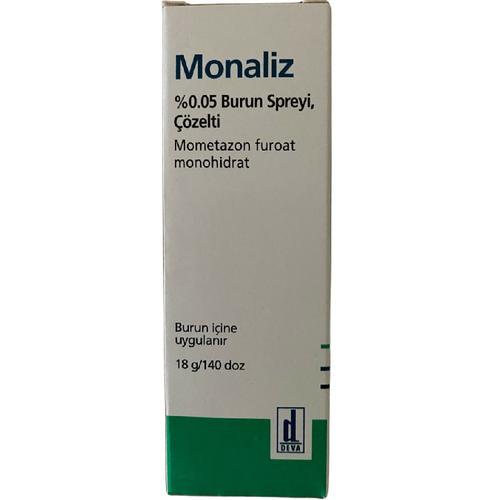 Xịt Mũi Monaliz 0.05% (Mometason Furoat) Deva Turkey (C/140 lieu)