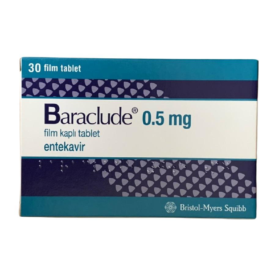 Baraclude (Entercavir) 0.5mg Bristol -Myers Squibb (H/30v) TNK