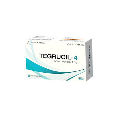 Tegrucil 4mg (Acenocoumarol) Davipharm (H/60v)