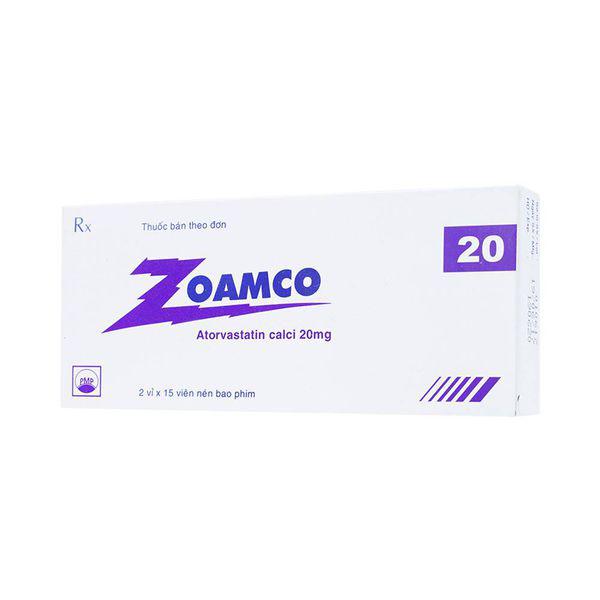 Zoamco 20 (Atorvastatin) Pymepharco (H/30v)