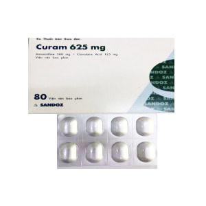 Curam 625mg (Amoxicillin, Acid Clavulanic) Sandoz (H/80v)
